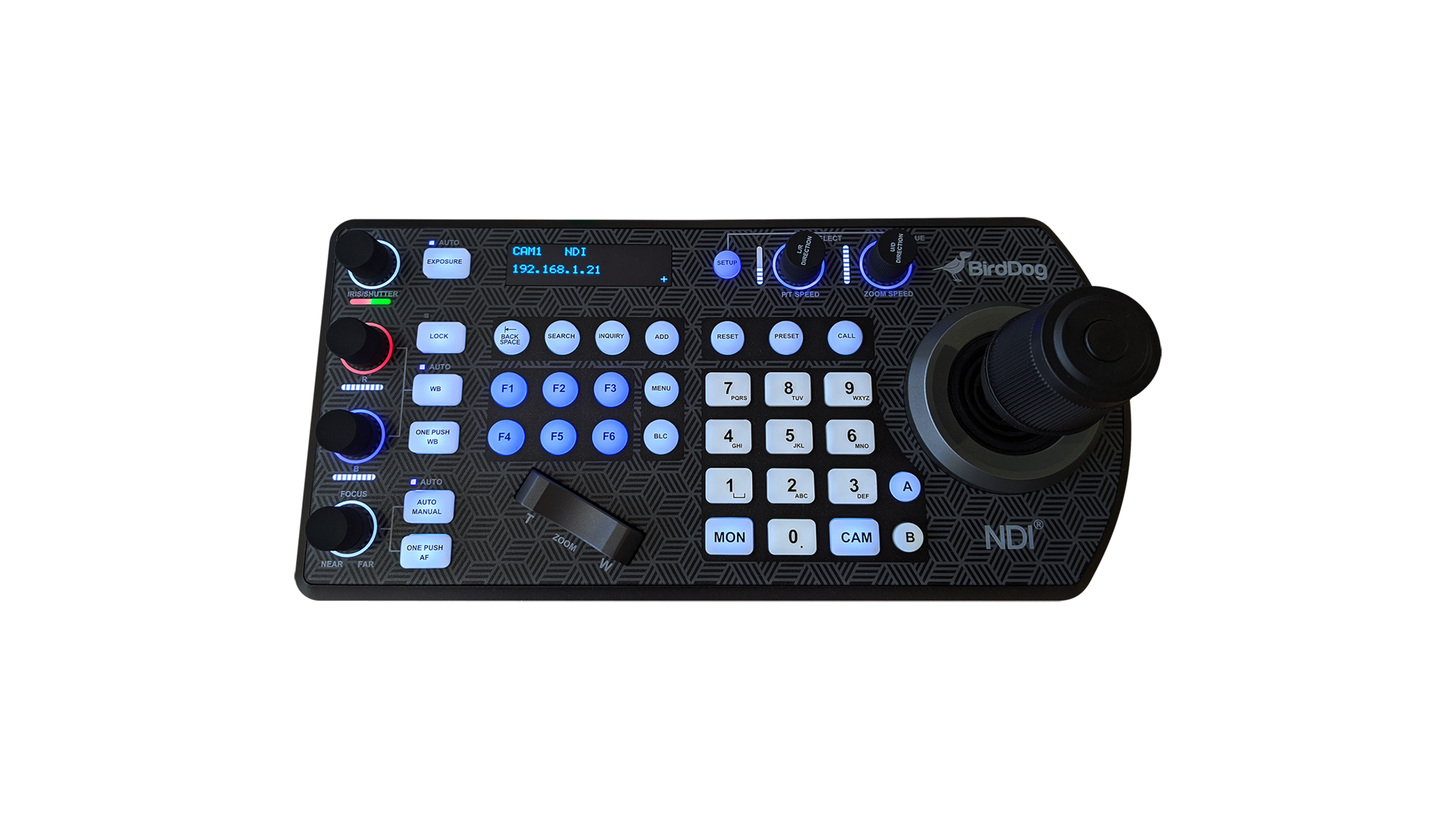 Birddog PTZ Keyboard Remote Control for rent in Toronto
